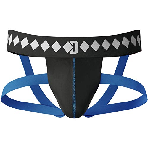 Diamond MMA Jock Strap Supporter mit 4 Gurten und integrierter Sporttasche, groß, Schwarz Diamond MMA Jock Strap Supporter mit 4 Gurten und integrierter Sporttasche, groß, Schwarz von Diamond MMA
