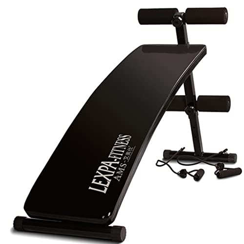 Diamonds Shop Sit-Up Board, Multifunktionale Bauch-Fitness-Hantelbank Neigung Kernstärke Gewicht Bauchmuskeltraining Praktische Neigung Bankdrücken Home Gym Höhenverstellbar von Diamonds Shop