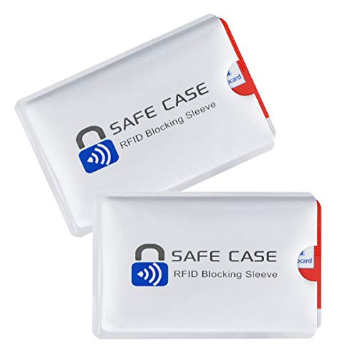 Diawell RFID NFC Kartenschutzhüllen Schutzhülle Blocker Datenschutz Abschirmung Hülle Sleeve EC Karte Kreditkarte Personalausweis Kreditkarte für Geldbeutel (2X) Diawell RFID NFC Kartenschutzhüllen Schutzhülle Blocker Datenschutz Abschirmung Hülle Sleeve EC Karte Kreditkarte Personalausweis Kreditkarte für Geldbeutel (2X) von Diawell