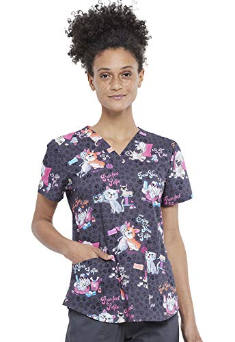 CHEROKEE Damen V -Neck Kasack - V -Neck Shirt for Selfie Care for Selfies XS t Shirt Damen, Selfie Care, von Dickies