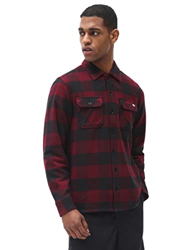 Dickies Sacramento Herren-Hemd (Maroon, M) von Dickies