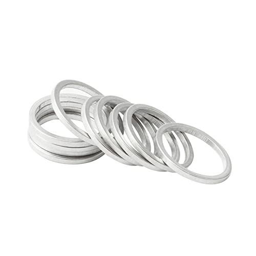 Dickly 10er Pack Distanzscheiben Dichtungen 12mm Durchmesser Aluminium für Vorbau Kettenblatt Dickly 10er Pack Distanzscheiben Dichtungen 12mm Durchmesser Aluminium für Vorbau Kettenblatt von Dickly