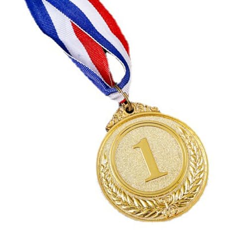 Dickly Auszeichnungsmedaillen mit Halsbändern, Souvenirmedaillen, Siegermedaillen, Trophäenmedaillen für Fußballveranstaltungen, Wettbewerbe, Gold von Dickly