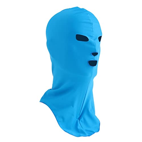 Dickly Badekappe Schutz Vollmaske Kopf Hals Abdeckung, Blau Dickly Badekappe Schutz Vollmaske Kopf Hals Abdeckung, Blau von Dickly