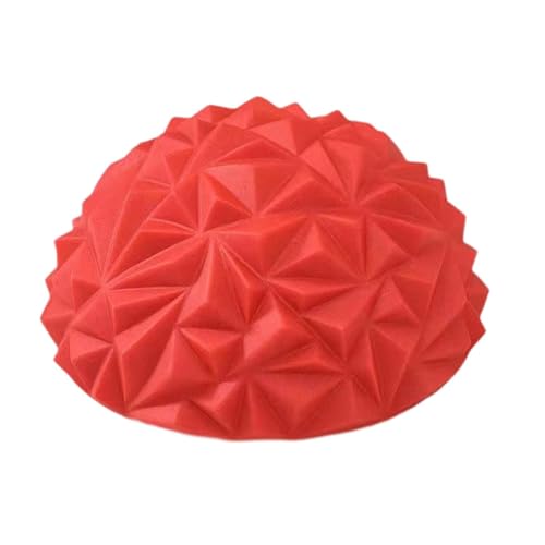 Dickly Balance Massageball Balance Ball, Spielzeug Übungen Ananas Ball Gym Sensorisches Spielzeug Yoga Ball für Kinder, Kinder, Erwachsene, Rot von Dickly