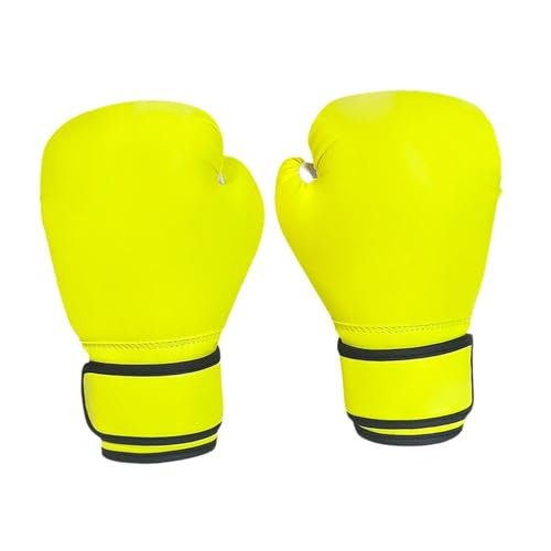 Dickly Boxhandschuhe für Kinder, Sparringshandschuhe, Bequeme Boxtrainingshandschuhe aus PU-, Schlaghandschuhe für Muay Thai Fitness von Dickly