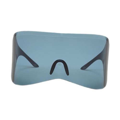 Dickly Brillen, Winddichte, übergroße Wrap-Around-Sonnenbrille für Männer, Frauen, Erwachsene, Outdoor, Blau von Dickly