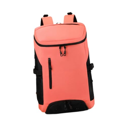 Dickly Damen Badmintontasche Tennisrucksack Paddeltasche Ausrüstungsaufbewahrung Sport Reisetasche Schlägerrucksack für Tennis Softball Squash, Rosa von Dickly