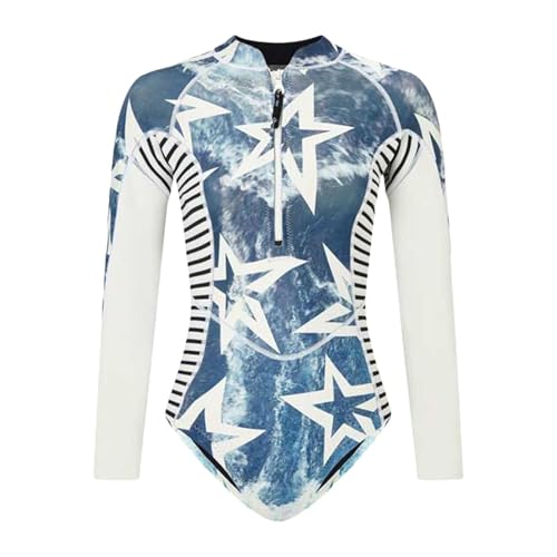 Dickly Damen Neoprenanzug Langarm Schutzanzug für Wassersportlerinnen, XS von Dickly