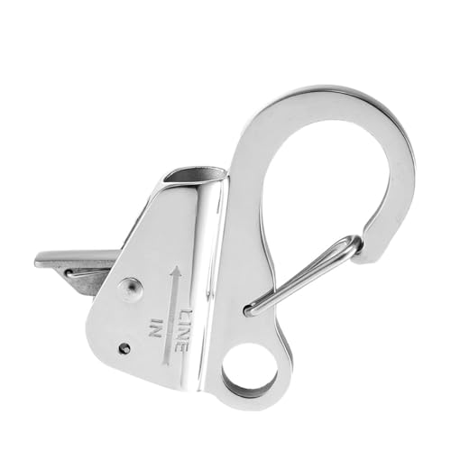 Dickly Edelstahl -Ankerhaken -Schieberehake mit schneller Verankerungsgeräte -Bootsanlage, Silver 0.375in Dickly Edelstahl -Ankerhaken -Schieberehake mit schneller Verankerungsgeräte -Bootsanlage, Silver 0.375in von Dickly