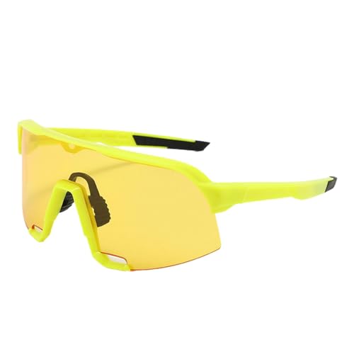 Dickly Fahrradbrille, Sport-Sonnenbrille, Schutzbrille für Golf, Rucksackreisen, Outdoor, Angeln, Rennrad, Sonnenbrille, Stil E von Dickly