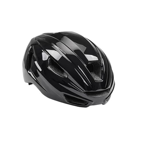 Dickly Fahrradhelm Fahrradhelm, Verstellbarer Kinnriemen Sporthelme Fahrradhelm für Skateboarding Outdoor Klettern Skating, Schwarz von Dickly