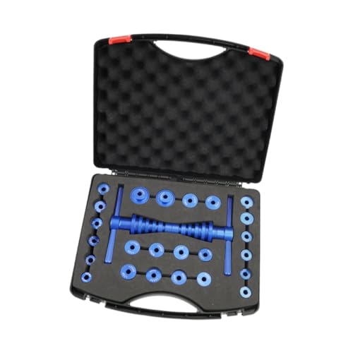Dickly Fahrradlager Einpresswerkzeug Reparatursatz Montagewerkzeug für Cycle Soft Tail Rahmen Blau Konischer Einpressblock mit Aufbewahrungsbox Dickly Fahrradlager Einpresswerkzeug Reparatursatz Montagewerkzeug für Cycle Soft Tail Rahmen Blau Konischer Einpressblock mit Aufbewahrungsbox von Dickly