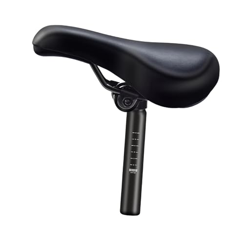 Dickly Fahrradsattel für Kinder, Laufradsitzkissen, weicher PU-Fahrradsitz, Kinderfahrradsitz für Outdoor-Sportarten Radfahren, Saddle W 25.4mm Post von Dickly