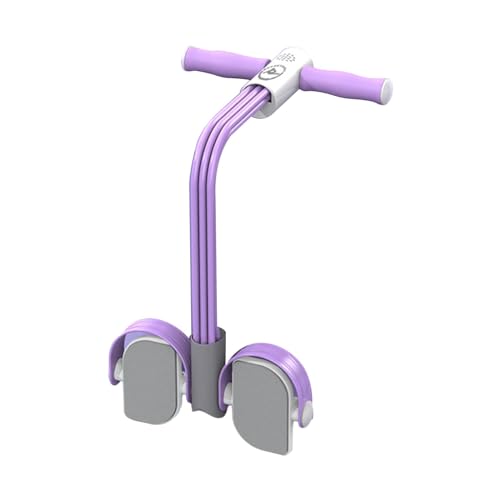 Dickly Fußpedal-Widerstandsband, Sit-Up-Band, Fitness-Zugbänder, elastische Bänder, Spannseil für von Taille, Beinen, Bauch und Schultern, violett Dickly Fußpedal-Widerstandsband, Sit-Up-Band, Fitness-Zugbänder, elastische Bänder, Spannseil für von Taille, Beinen, Bauch und Schultern, violett von Dickly
