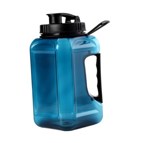 Dickly Große Wasserflasche, Wasserkrug, Sportflasche, wiederverwendbarer Krug für Reisen, Wandern, Outdoor, Fahrrad, Blau Dickly Große Wasserflasche, Wasserkrug, Sportflasche, wiederverwendbarer Krug für Reisen, Wandern, Outdoor, Fahrrad, Blau von Dickly