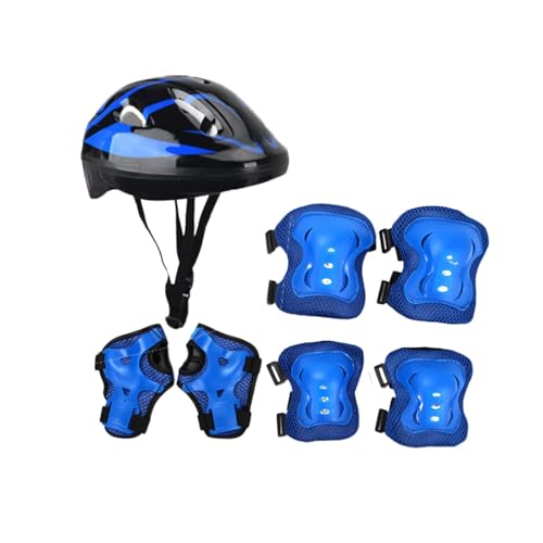 Dickly Kinder Fahrradhelm Skateboardhelm Fahrradhelm Rollschuhhelm für Rollschuh Inlineskating, Blau von Dickly