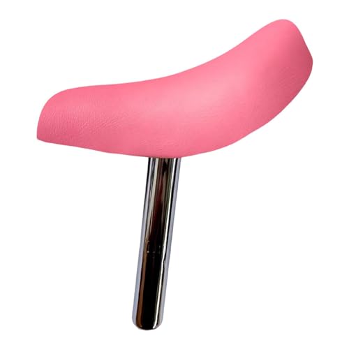Dickly Kinderfahrradsattel, Kinderfahrradzubehör, weiches Kissen, Hochleistungs-PU-Lederteile, Fahrradersatzsattel für den Außenbereich, ROSA Dickly Kinderfahrradsattel, Kinderfahrradzubehör, weiches Kissen, Hochleistungs-PU-Lederteile, Fahrradersatzsattel für den Außenbereich, ROSA von Dickly