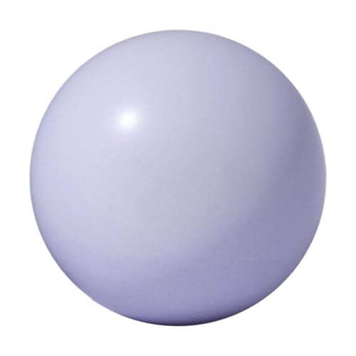 Dickly Kleiner Pilatesball, Kernball, verdickter PVC-Ball für rhythmische Gymnastik, Balanceball zur Verbesserung des Gleichgewichts zu Hause, Lila von Dickly