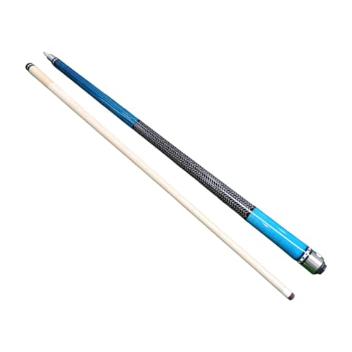 Dickly Pool-Queue, Billard-Queue, Länge 147 cm, modisch, für Männer und Frauen, leichtes Billard-Queue aus Holz, Snooker-Queue für das Hausspiel, Blau von Dickly