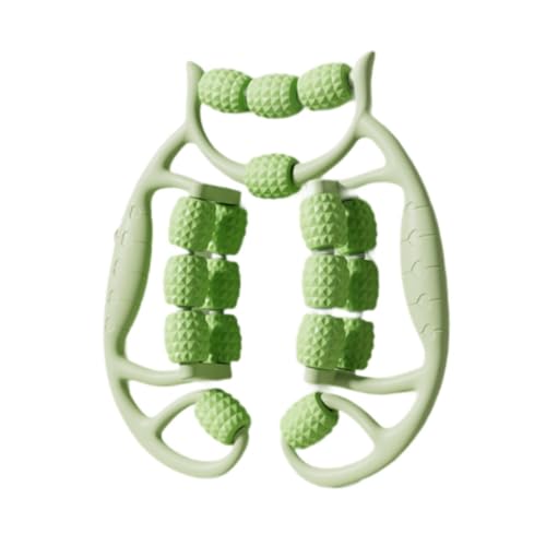 Dickly Relax Roller 18 Räder, Massage Roller Muskel Relaxer Roller, Arm Bein Massage Kreisförmige Beinklemmen für Golfer Ellbogen, Wade, Grün Dickly Relax Roller 18 Räder, Massage Roller Muskel Relaxer Roller, Arm Bein Massage Kreisförmige Beinklemmen für Golfer Ellbogen, Wade, Grün von Dickly