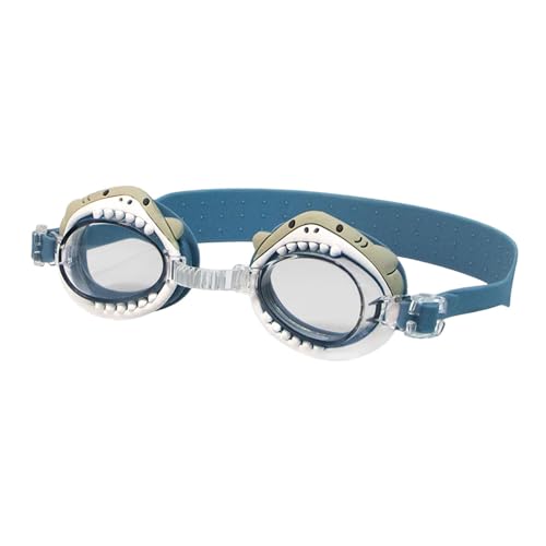 Dickly Schwimmbrille für Kinder mit Cartoon-Tier-Motiv, Schwimmbrille für Kinder, Schwimmübungen, komfortable klare Sicht, PC-Linse, Brillen für Kinder, Hai Dickly Schwimmbrille für Kinder mit Cartoon-Tier-Motiv, Schwimmbrille für Kinder, Schwimmübungen, komfortable klare Sicht, PC-Linse, Brillen für Kinder, Hai von Dickly