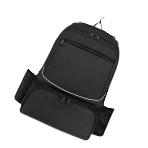 Dickly Tennis-Rucksack, Tennisschläger-Tasche für Tennis, Sport, Aufbewahrung, Tennisausrüstung, Ausrüstung, Tragetasche, Schläger-Abdeckung, Schwarz von Dickly