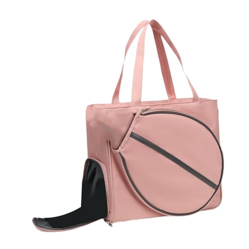 Dickly Tennisbeutel Tennis Handtasche Outdoor -Sportarten mit Schuhfacher großer Kapazität Outdoor Badminton Schlägertasche Racquet Tasche, Rosa Dickly Tennisbeutel Tennis Handtasche Outdoor -Sportarten mit Schuhfacher großer Kapazität Outdoor Badminton Schlägertasche Racquet Tasche, Rosa von Dickly