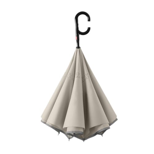 Dickly Umgedrehter, umgedrehter Regenschirm, Auto-Regenschirm, automatisches Schließen, wasserdicht, freihändig, Sonnenschutz, windabweisend Dickly Umgedrehter, umgedrehter Regenschirm, Auto-Regenschirm, automatisches Schließen, wasserdicht, freihändig, Sonnenschutz, windabweisend von Dickly