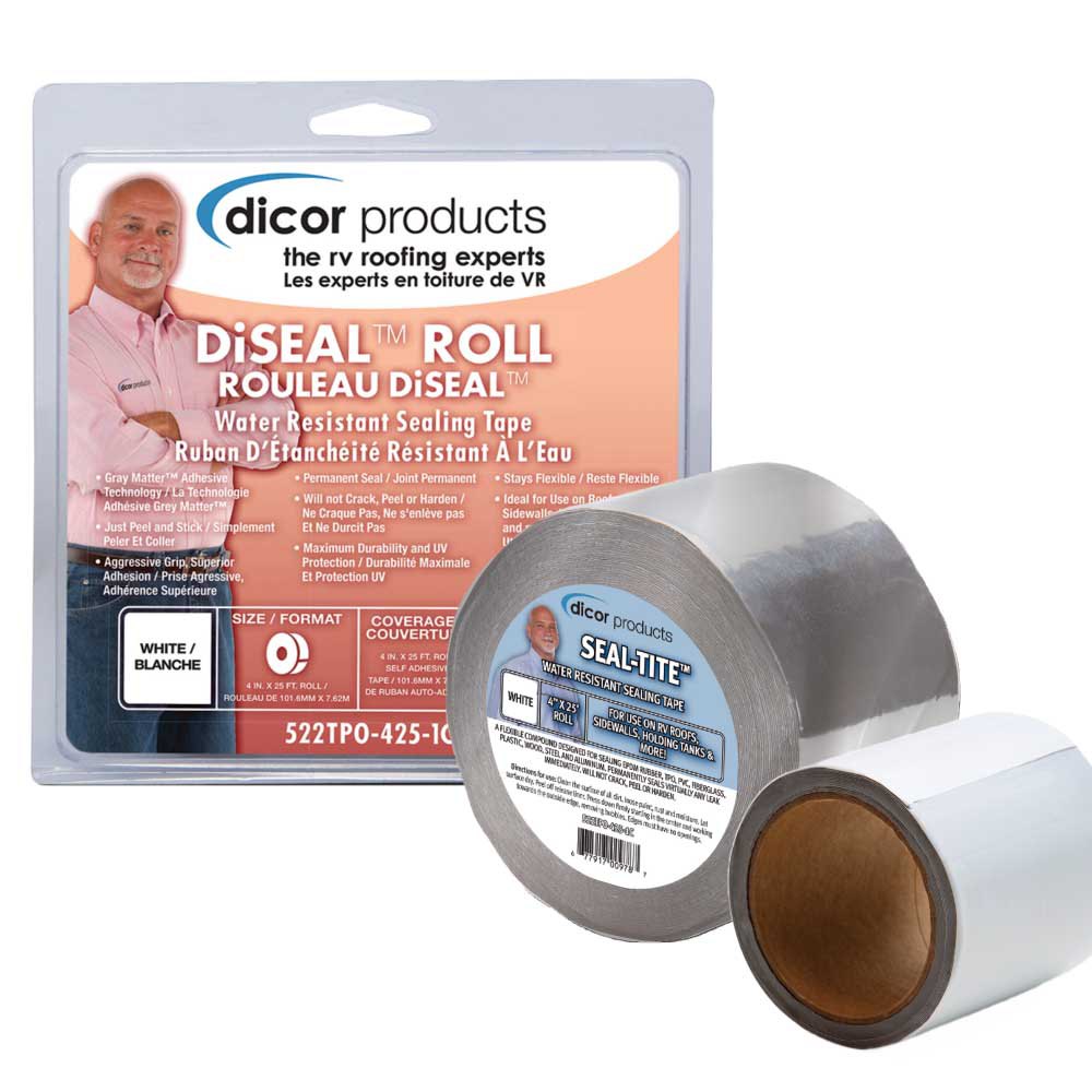 Dicor 635 Cm Roof Repair Tape Durchsichtig 10.2 cm von Dicor