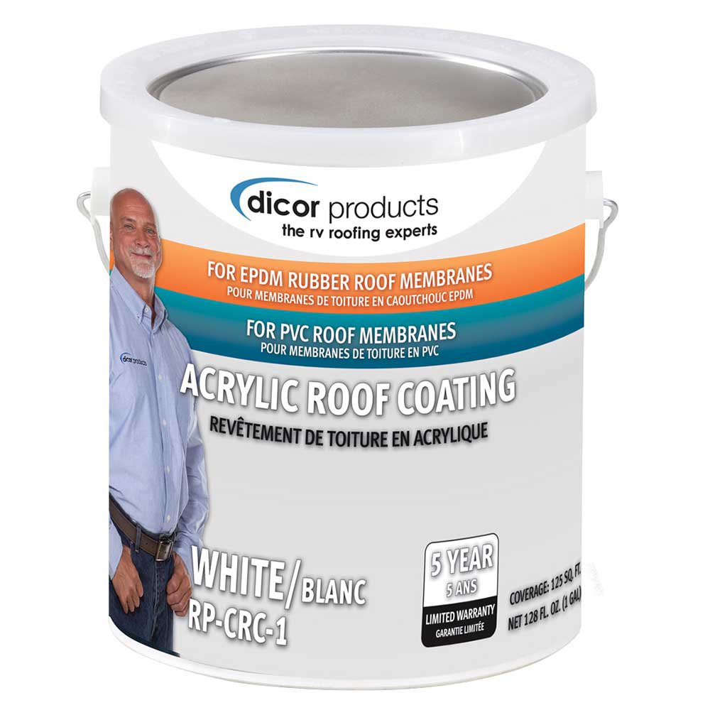 Dicor Part 2 Rubber Roof Protector 3.78l Durchsichtig Dicor Part 2 Rubber Roof Protector 3.78l Durchsichtig von Dicor