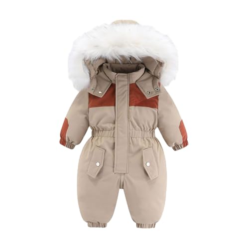 Baby Strampler Schneeanzug Winter Wollwalk Overall 86 92 104 110 Mit Kapuze Reißverschlüsse Skianzug Winteranzug Für Mädchen Jungen Kinder Softshellanzug,Khaki,3-4 Jahre Baby Strampler Schneeanzug Winter Wollwalk Overall 86 92 104 110 Mit Kapuze Reißverschlüsse Skianzug Winteranzug Für Mädchen Jungen Kinder Softshellanzug,Khaki,3-4 Jahre von Didadihu
