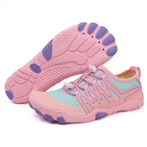 2024 Shoes Damen Herren Unisex Barfuss Schuhe Atmungsaktiv rutschfeste 2024 Shoes Barfußschuhe Wasserfest Minimalistische Outdoor Traillaufschuhe Strandschuhe Breite Sneaker,Rosa,37.5 EU 2024 Shoes Damen Herren Unisex Barfuss Schuhe Atmungsaktiv rutschfeste 2024 Shoes Barfußschuhe Wasserfest Minimalistische Outdoor Traillaufschuhe Strandschuhe Breite Sneaker,Rosa,37.5 EU von Didadihu