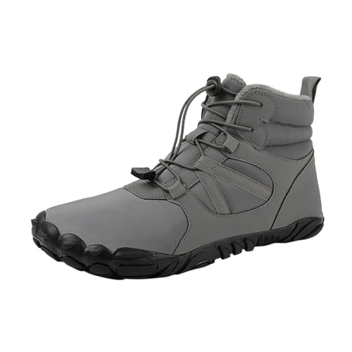 Barfuss Schuhe Damen Herren Wasserfest Winter Herbst Barfußschuhe Barfussschuhe Gefüttert Warm Winterschuhe Breite Füße Wildling Schuhe Für Men Women Barefoot Shoes,Grey,44 EU Barfuss Schuhe Damen Herren Wasserfest Winter Herbst Barfußschuhe Barfussschuhe Gefüttert Warm Winterschuhe Breite Füße Wildling Schuhe Für Men Women Barefoot Shoes,Grey,44 EU von Didadihu