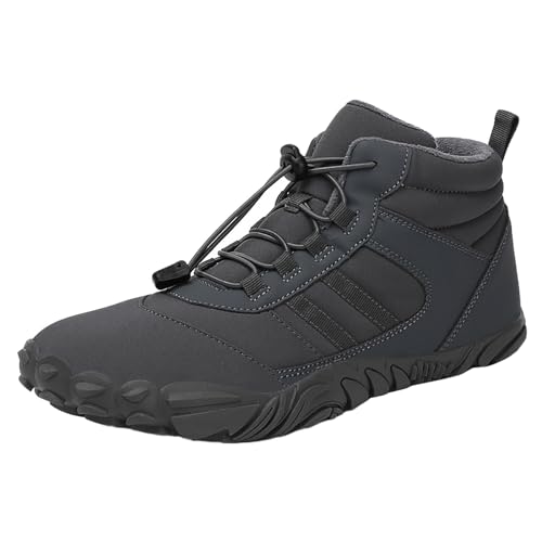 Barfuss Schuhe Damen Wasserdicht 2023 Barfussschuhe Hike 2024 Schuhe Gefüttert Winterstiefel Wildling rutschfeste Sportschuhe Winterbarfusschuhe Barfusschuhe Breite Frau von Didadihu