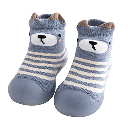 Barfussschuhe Baby, Sockenschuhe Baby Krabbelsocken Baby 6-12 Monate Krabbelschuhe Baby Krabbelschuhe Hausschuhe Baby Barfußschuhe Baby Wasserschuhe Baby Mädchen Socken Gummistiefel 21 von Didadihu