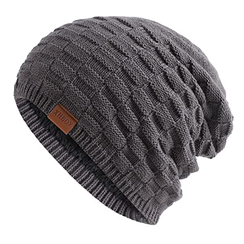 Beanie Mütze Herren Damen mädchen haube Elastisch Weich Bequem strickmützen wintermütze für Damen Winter mütze wollmütze von Didadihu