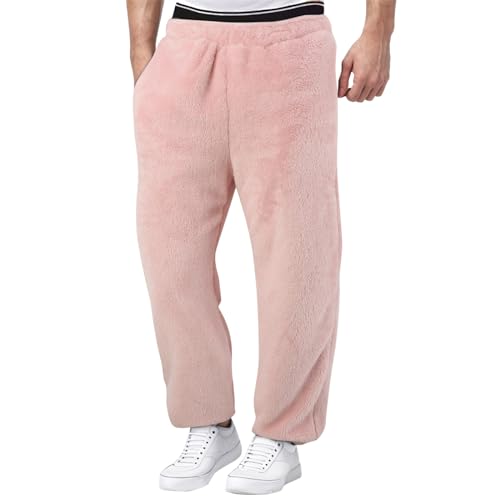 Graue Jogginghose Herren Baggy Weiße Jogger Pants Breite Hosen Freizeithose Lang Grau Y2k Clothes Men Sporthose Breit Cargohose Männer Track Laufhose von Didadihu