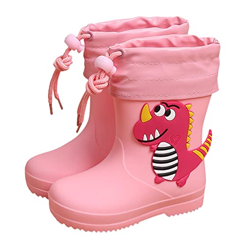 Gummistiefel Kinder wasserdichte Stiefel Regenschuhe für Kleinkinder Jungen Mädchen 2-11 Jahre @,02 Rosa,35 EU Gummistiefel Kinder wasserdichte Stiefel Regenschuhe für Kleinkinder Jungen Mädchen 2-11 Jahre @,02 Rosa,35 EU von Didadihu