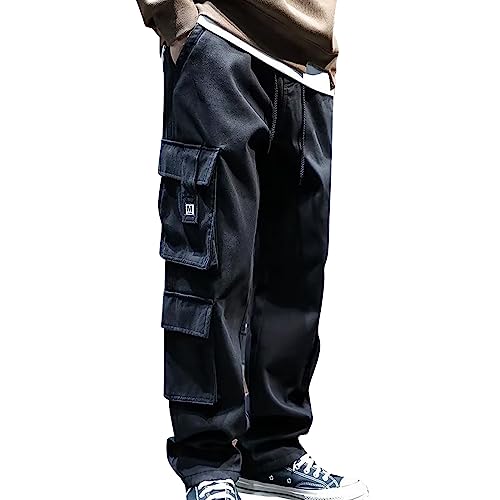 Jeans Herren Baggy Oversized Hip Hop Cargo Jeans Jeans Pants Vintage Stretch Jeans Y2k Straight Jeanshose Jeans Hosen Breite Jeans Skateboard Harajuku,B Schwarz,L Jeans Herren Baggy Oversized Hip Hop Cargo Jeans Jeans Pants Vintage Stretch Jeans Y2k Straight Jeanshose Jeans Hosen Breite Jeans Skateboard Harajuku,B Schwarz,L von Didadihu