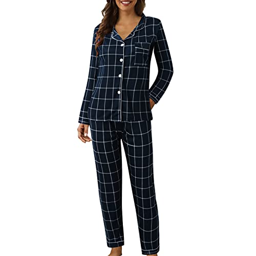 Schlafanzug Damen Fleece XXL Pyjamas Langarm Thermo Schlafanzug Set Lang Overall Sexy Weich Schlafanzug Hose Stillpyjama Schlafanzüge Stitch Partner Schlafanzug Damen Fleece XXL Pyjamas Langarm Thermo Schlafanzug Set Lang Overall Sexy Weich Schlafanzug Hose Stillpyjama Schlafanzüge Stitch Partner von Didadihu