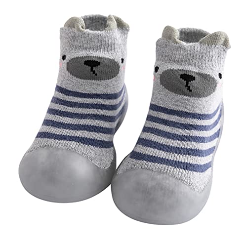 Sockenschuhe Baby - Lauflernschuhe Lederpuschen Baby Sockenschuhe Kinder Krabbelschuhe Baby Barfussschuhe Kinder Sockenschuhe Baby Socken 12-18 Monate Barefoot Shoes Kids Kinder Hausschuhe von Didadihu