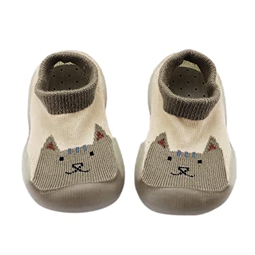 Sockenschuhe Baby - Stoppersocken Baby Baby Krabbelschuhe Sockenschuhe Barfussschuhe Baby Baby Socken 12-18 Monate Barfußschuhe Baby Krabbelsocken Baby Wasserschuhe Kinder Gummistiefel 21 von Didadihu