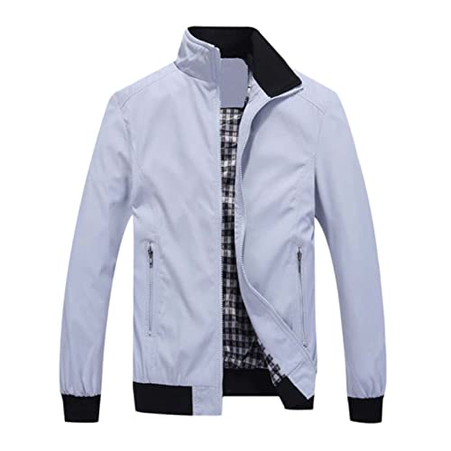 Sommerjacke Herren Motorradjacke Sommer Sportjacken Für Mens Jacket Bomberjacke Windjacke Leicht Herrenjacke Herbst Jacke Windbreaker Blouson College Jacken von Didadihu