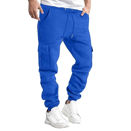 Sweathose Jogger Sporthose Extra Lang Herren Weite Baumwoll Jogginghose Baumwolle Fitness Hose Jogging Herren Gym Hose Men's Activewear Für Herren Jogginghose Baggy 240,Blau,XL Sweathose Jogger Sporthose Extra Lang Herren Weite Baumwoll Jogginghose Baumwolle Fitness Hose Jogging Herren Gym Hose Men's Activewear Für Herren Jogginghose Baggy 240,Blau,XL von Didadihu