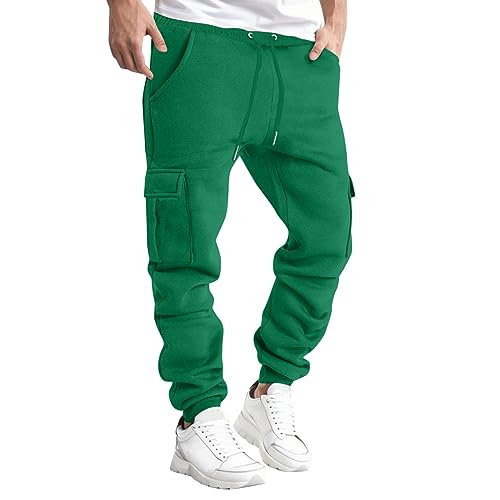 Sweathose Jogger Sporthose Extra Lang Herren Weite Baumwoll Jogginghose Baumwolle Fitness Hose Jogging Herren Gym Hose Men's Activewear Für Herren Jogginghose Baggy 252,Grün,XL Sweathose Jogger Sporthose Extra Lang Herren Weite Baumwoll Jogginghose Baumwolle Fitness Hose Jogging Herren Gym Hose Men's Activewear Für Herren Jogginghose Baggy 252,Grün,XL von Didadihu