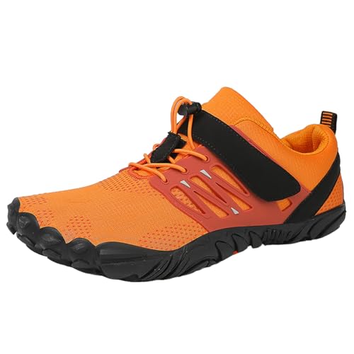 Unisex Traillaufschuhe Herren Damen Wanderschuhe Barfußschuhe Laufschuhe 2024 Knit Sneaker Fitnessschuhe rutschfeste 2024 Zehenschuhe Traillaufschuhe 2024 Shoes,Orange,42 EU Unisex Traillaufschuhe Herren Damen Wanderschuhe Barfußschuhe Laufschuhe 2024 Knit Sneaker Fitnessschuhe rutschfeste 2024 Zehenschuhe Traillaufschuhe 2024 Shoes,Orange,42 EU von Didadihu