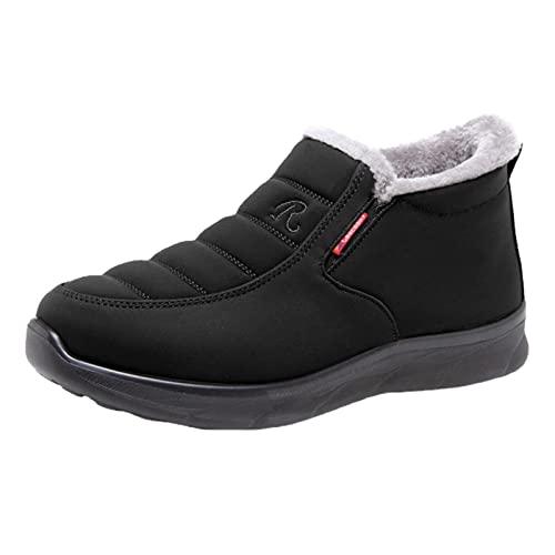 Wasserdicht Gefüttert Damen Winterschuhe Extra Weit Winterstiefel Damen Warme Wanderschuhe Winter Schuhe Trekkingschuhe rutschfest Winter Boots von Didadihu