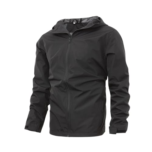 Windbreaker Herren Windjacke Motorradjacke Jacke Sommer Herrenmode Leichte Sommerjacke Bomberjacke Herrenjacke Jacket Trainingsjacke Herbstjacke Für College Jacken von Didadihu