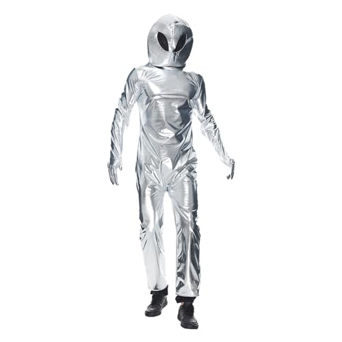 kölner Karneval kostüm,sexy Space Girl Kostüm Damen Alien Kostüm Partnerlook Alien Kostüm weltall kostüm für Erwachsene Karneval Fasching Costume faschingskostüme von Didadihu